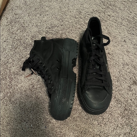 adidas Black High-Top Sneakers Nizza Treck - Picture 7 of 9